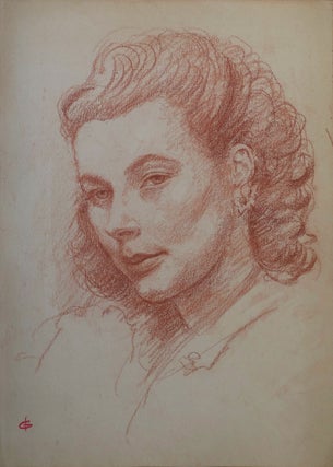 Item #5404 Actress, London 1940. Imre Goth