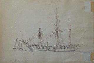 Two Battle Ships 1836