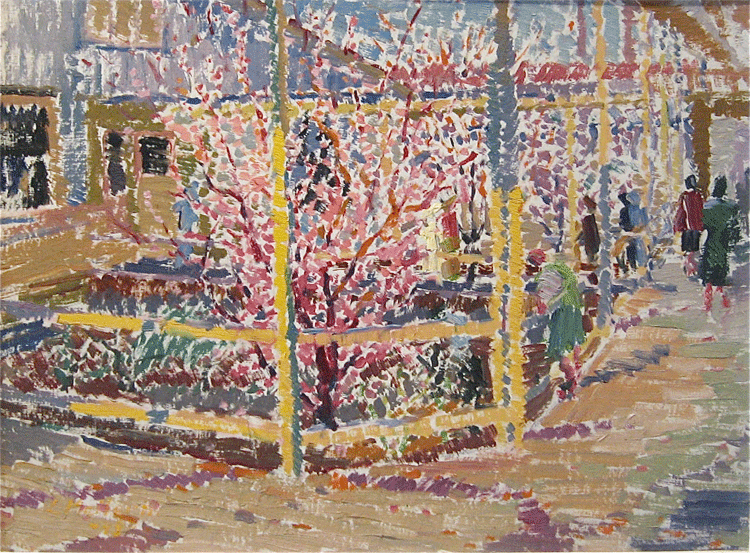 Item #5452 Cherry Blossom 1949. Ludmilla Meilerts.
