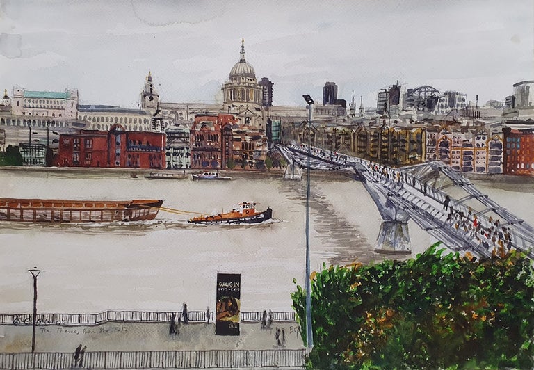 Item #5503 The Thames from the Tate 2012. Brian Pieper.