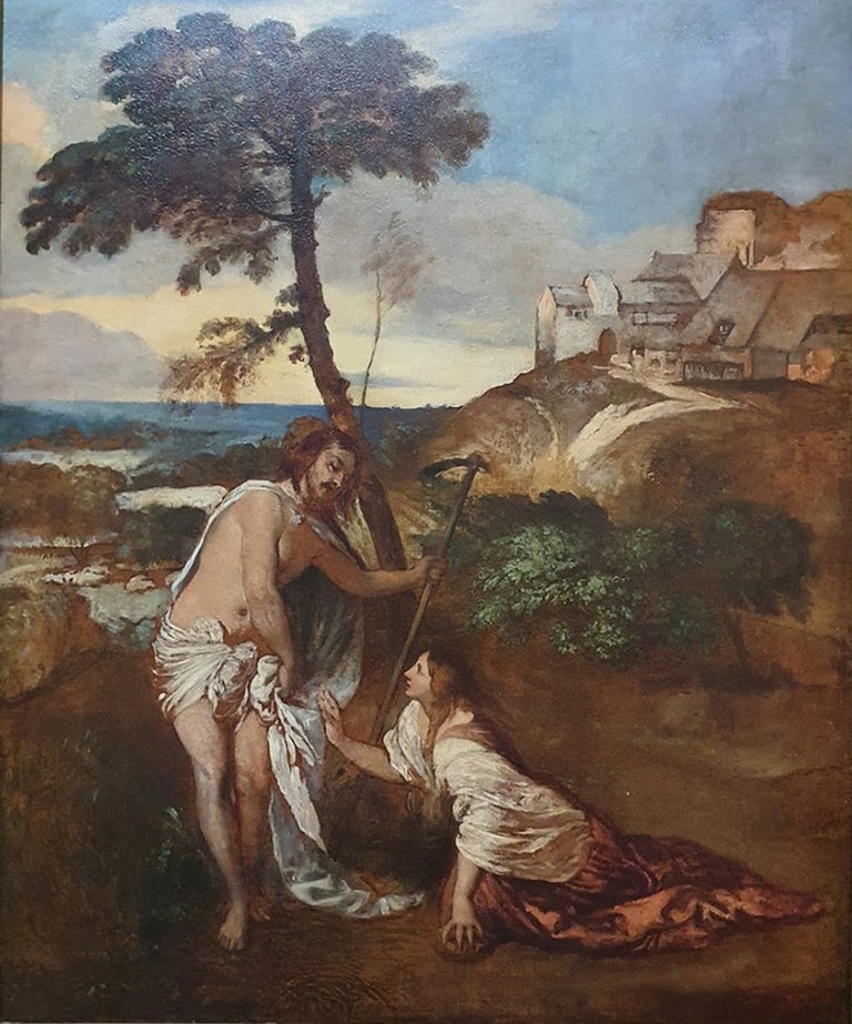 Item #5529 Copy of Titian's Noli me Tangere c1807-10. William Etty.