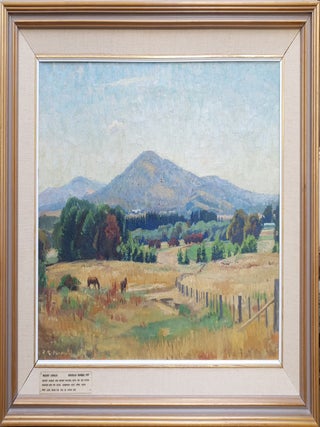 Mount Ainslie from the Site of Lotus Bay 1957
