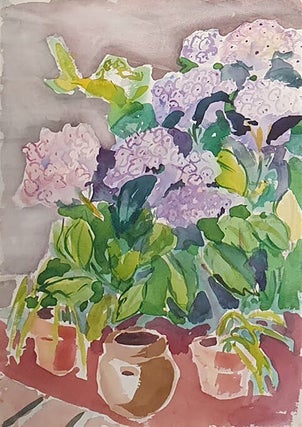 Item #5661 Lilacs. Nada Hunter