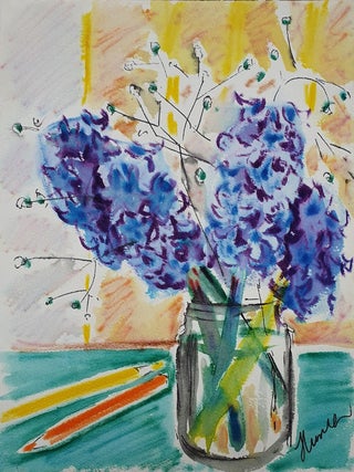 Item #5663 Hyacinths. Nada Hunter