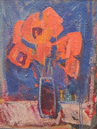 Item #5690 Poppies. Viktor Pavlovich Vasilevich