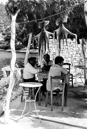 Item #5696 The Bar, Syvota, Greece 1972. Peter Brown