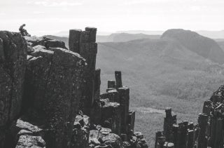 Item #5699 Hiker Resting, The Acropolis, Tasmania 1995. Peter Brown