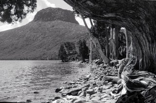 Item #5713 Barn Bluff from Lake Wills, Tasmania 1989 12 day hike. Peter Brown
