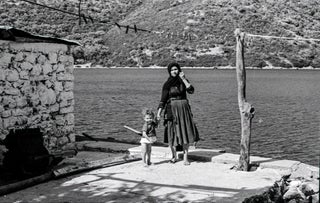 Item #5815 Mother and Child, Syvota, Lefkada 1972. Peter Brown