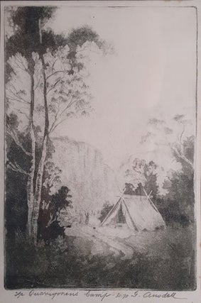 Item #5916 The Quarrymens Camp. George Ansdell