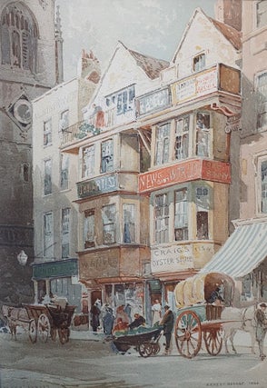 Item #5934 Fleet Street 1886. Ernest George