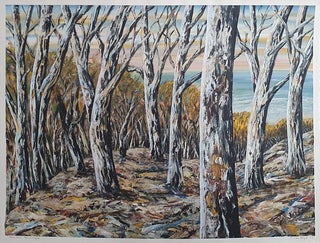 Item #6018 Coastal Landscape 2005. Jan Senbergs