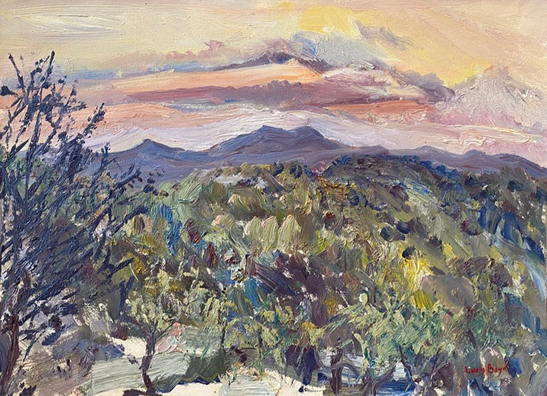 Item #6135 Looking West to Carrara. Lucy Boyd.