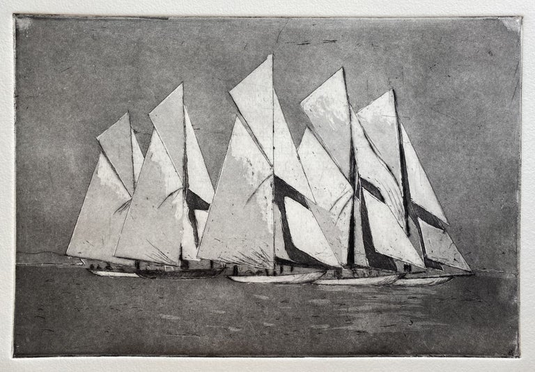 Item #6208 Sail Boats. Peter Brown.