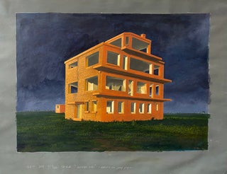 Building, Study for Aviator's Wife 2019