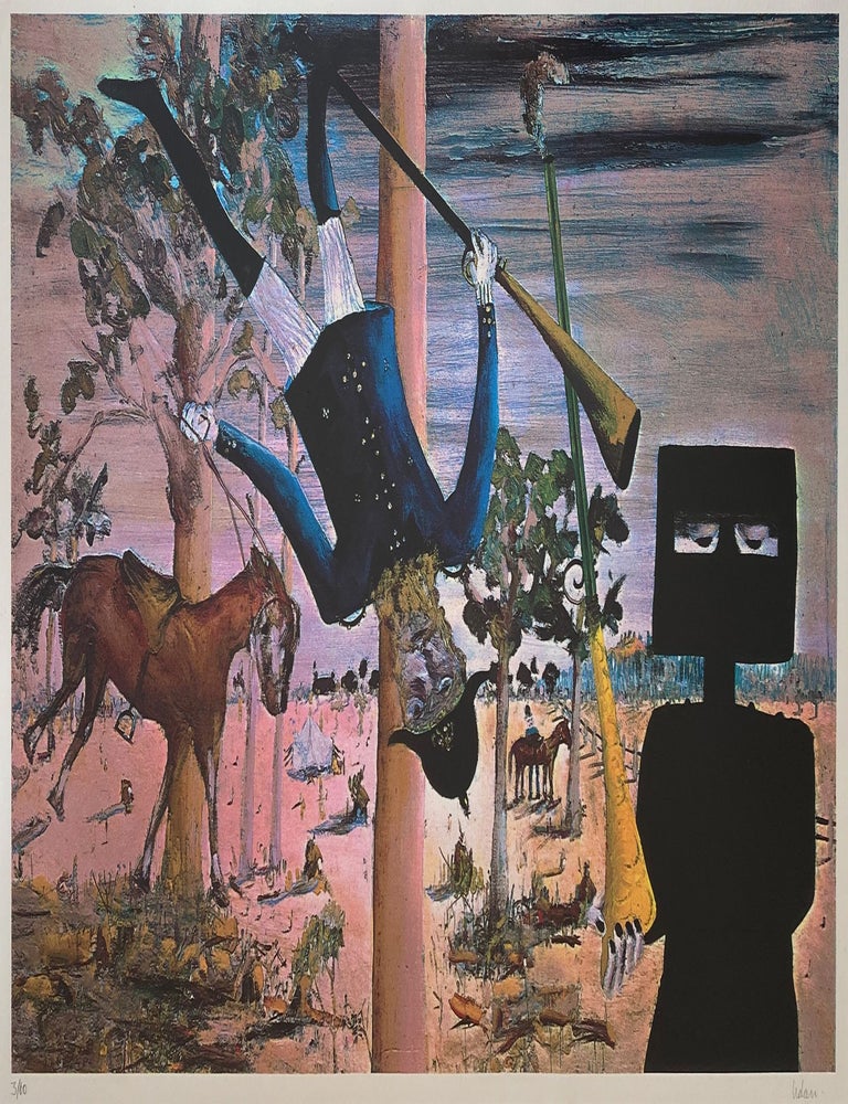 Item #6287 Death of Constable Scanlon. Sidney Nolan.