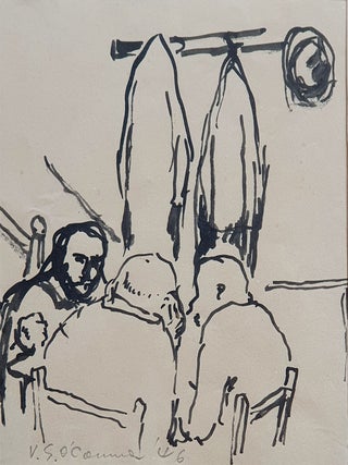 Two Studies, Greek Café 1946