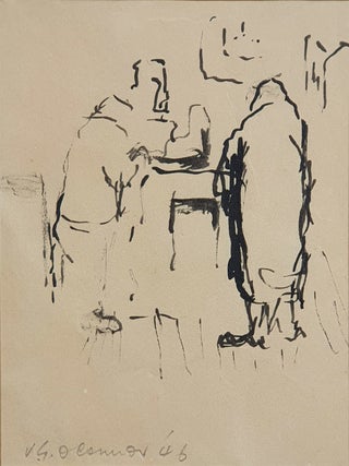 Two Studies, Greek Café 1946