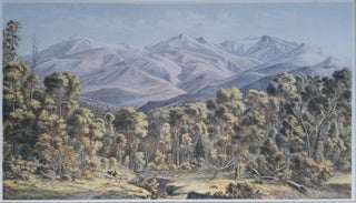 Item #6446 Mount Kosciuszko from the North West, NSW 1866-68. Eugene Von Guerard