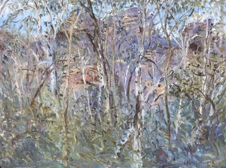 Hollow Mountain from the Grampians - diptych left panel