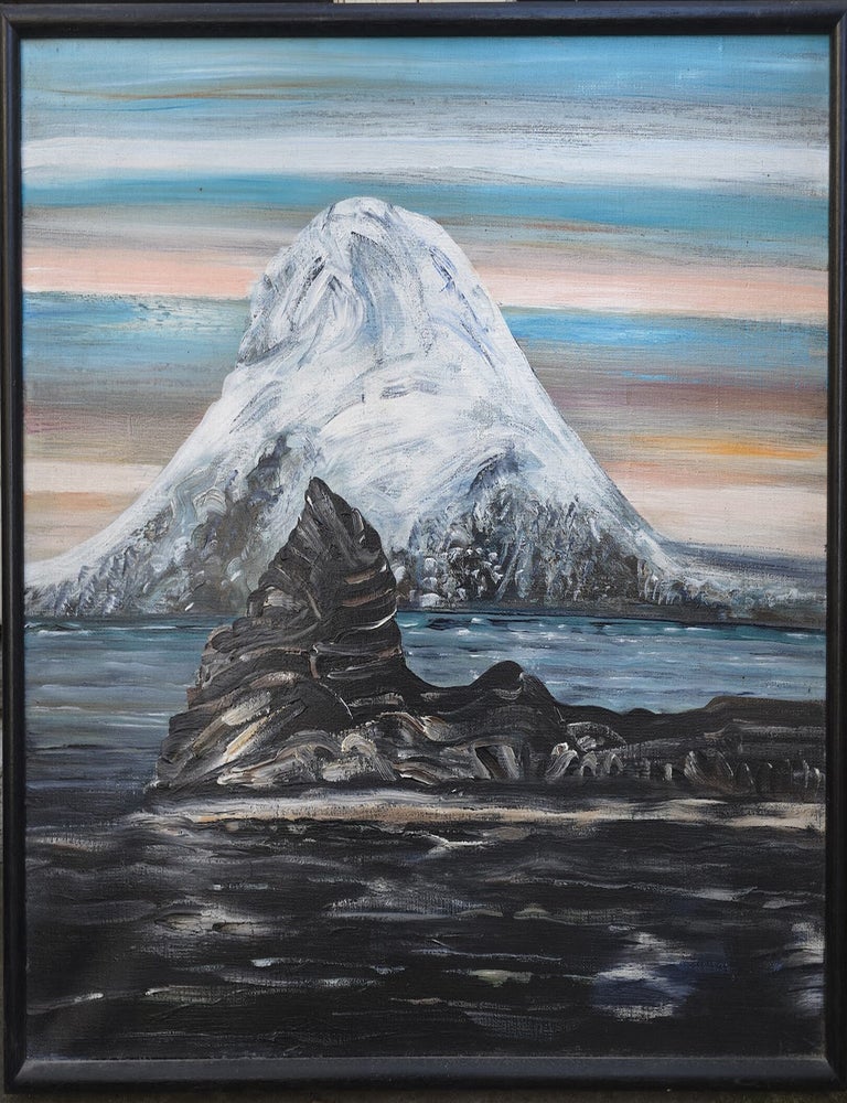 Item #668 Roger's Head - Heard Island 1987. Jan Senbergs.