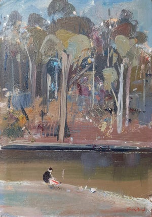 Item #6710 Figure on a Sandbank 1985. Jamie Boyd