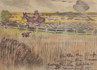 Item #6740 Out in the Sheep Country 1950. Merric Boyd