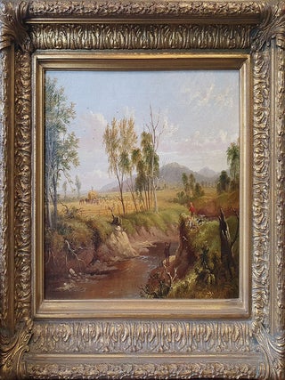 Harvest Landscape, Victoria 1870