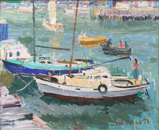 Item #6763 Harbour Scene, Port Melbourne 1971. Ludmilla Meilerts