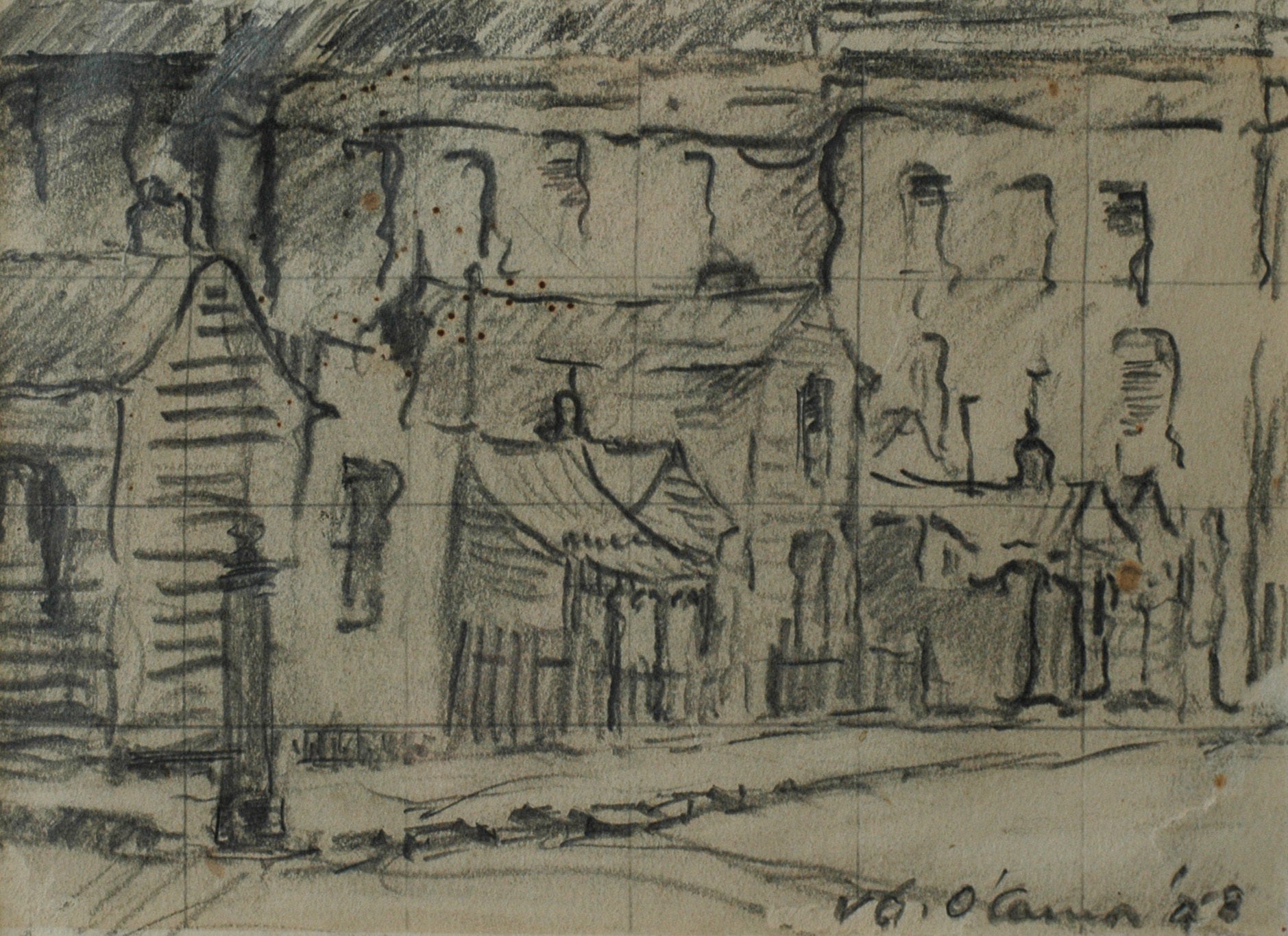 Behind the Mill 1948 | Vic O'Connor
