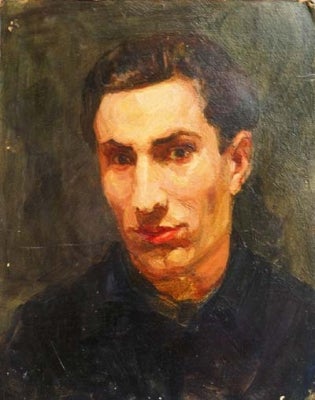 Item #681 Portrait of G. B. Galoyan 1953. Viktor Otiev.