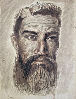 Item #6861 Head Study c1949. Max Martin