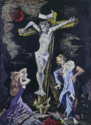 Item #6866 Crucifixion 1955. Max Martin