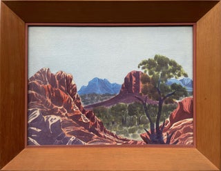 Central Australian Landscape c1954