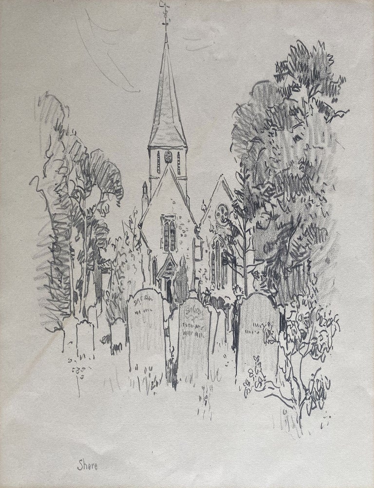 Item #6885 Churchyard. Arnold Shore.