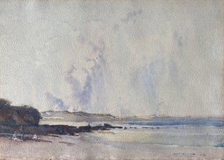 Item #6888 Figures on a Beach 1918. Albert Collins