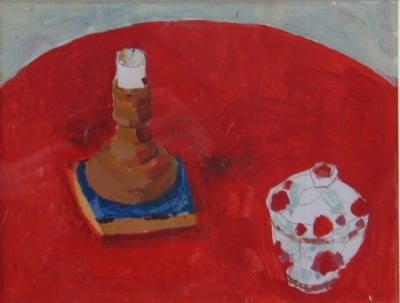 Item #689 Red Still Life 2003. Yakov Yeselevich.