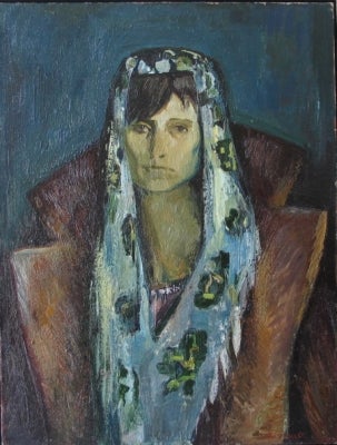 Item #706 Gothic Woman 1969. Oleg Petrovich Koren.