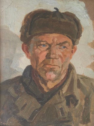 Item #7062 Dock Worker 1960. Petr Volski