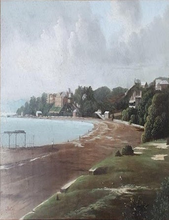 Item #7103 Rushcutter&rsquo;s Bay, Looking South 1896. Phillip Lee.