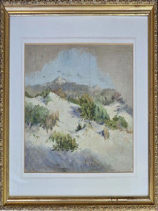Oil sketch, Sand Dunes