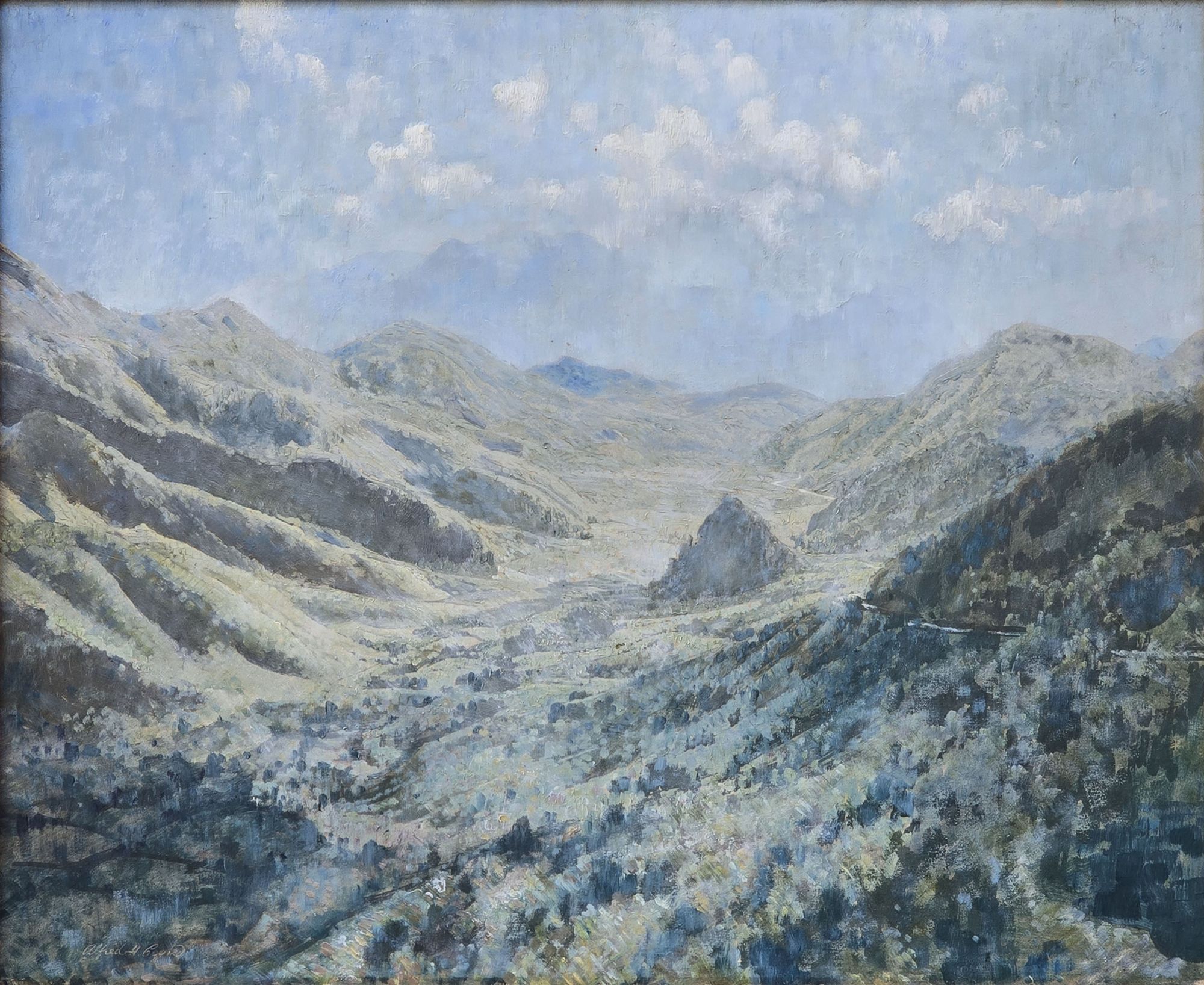 Alfred Cook Gippsland Landscape | Alfred H. Cook