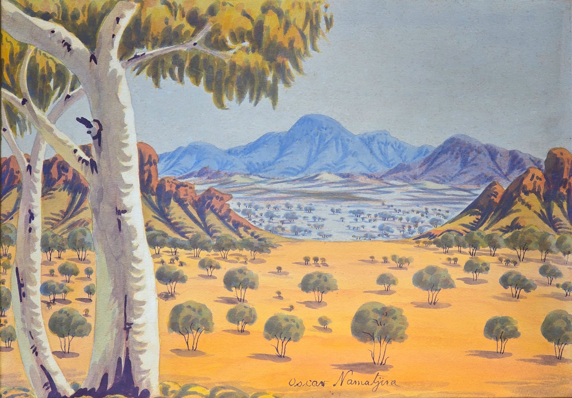 Chewings Range, West MacDonnell National Park | Oscar Namatjira