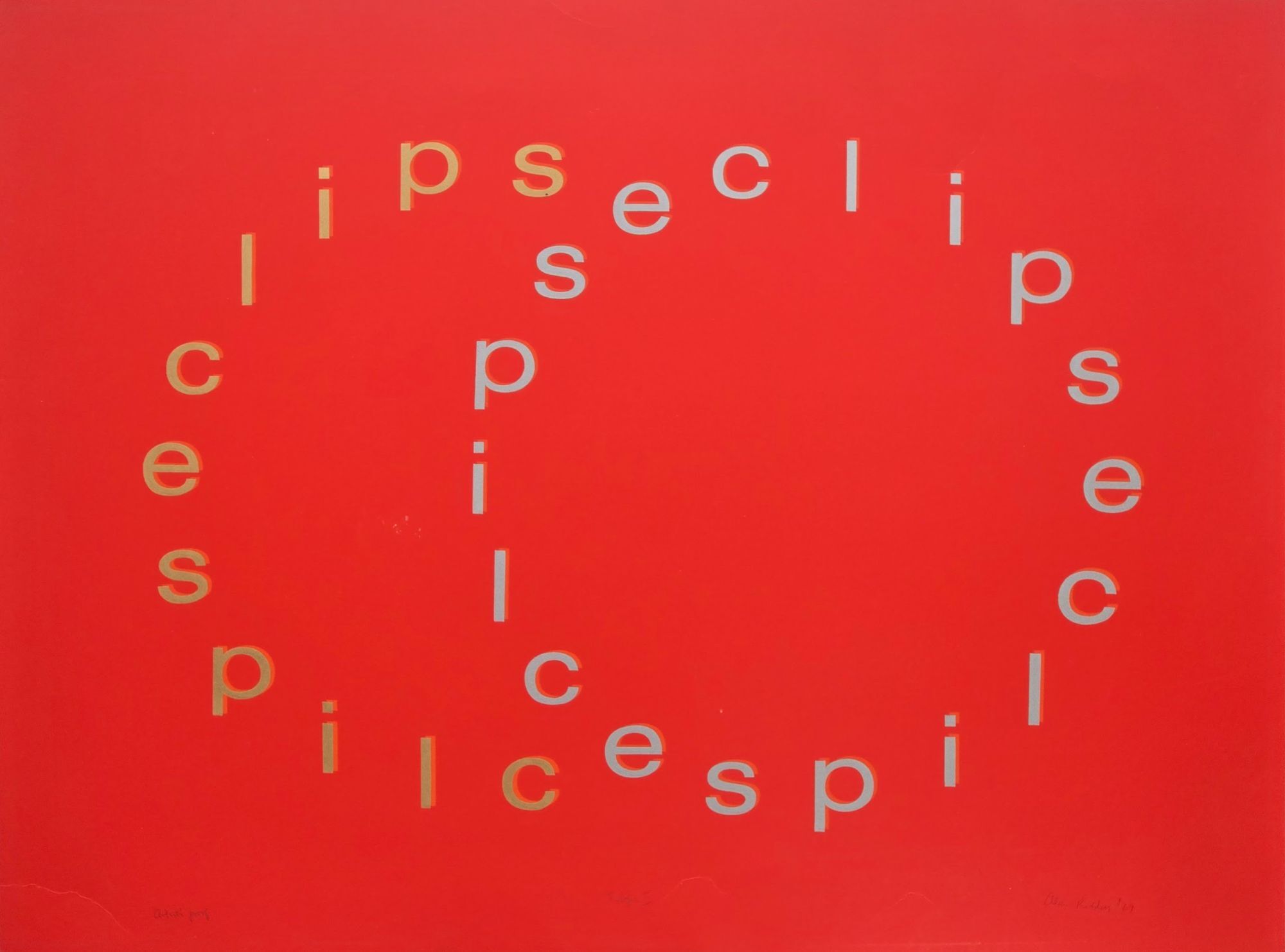 Alan Ridler Eclipse II 1969 | Alan Riddell