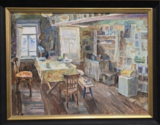 Interior, Artists Studio, Leningrad 1983