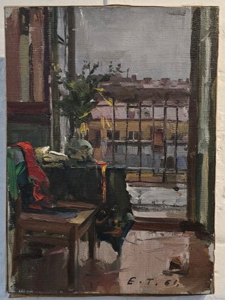 Item #7259 Leningrad Interior 1961. Elena Tabakova