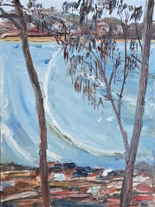Item #7268 Through the Saplings Towards Lorne 2025. Lucy Boyd