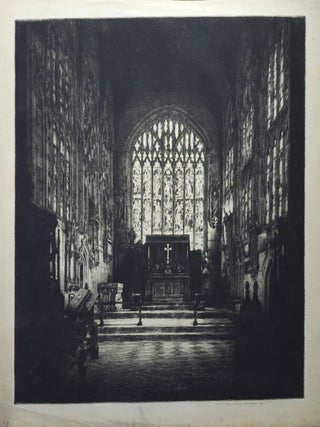 Interior, Holy Trinity Church, Stratford-on-Avon, 1912-13
