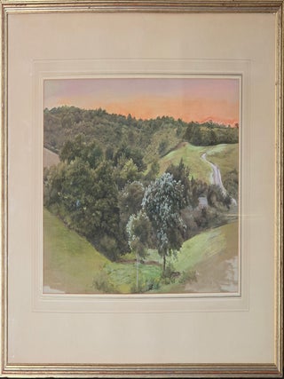 Sunset, Surrey Landscape