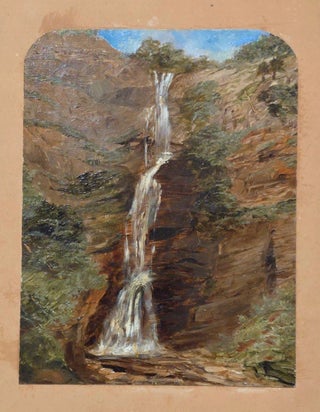 Morialta Falls near Adelaide, c.1872